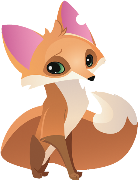 Animal Jam Fox Png Clip Art Royalty Free Library - Animal Jam Orange Fox (600x600), Png Download