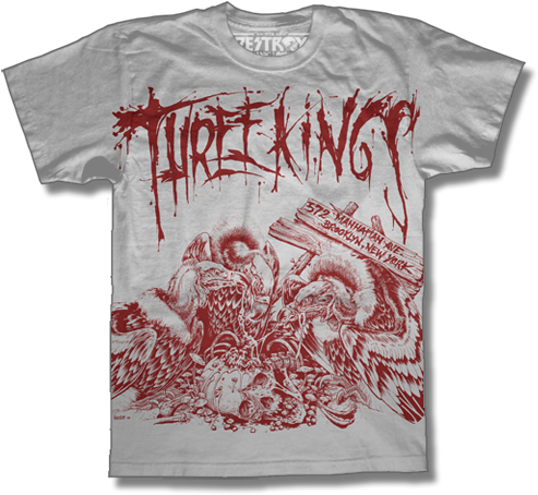 Three Kings Tattoo - Zombie Sunrise (501x514), Png Download