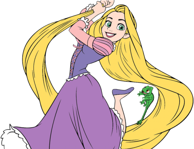 Dress Clipart Tangled - Disney Princess Official 2018 Diary - Week To View (640x480), Png Download