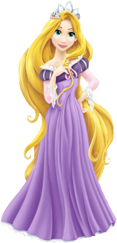 Rapunzel - Disney Princess Rapunzel (344x690), Png Download