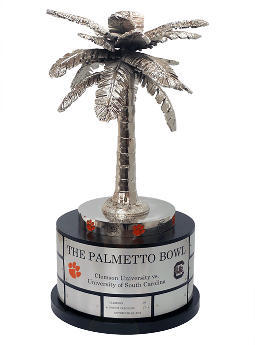 Palmetto Bowl Rival Trophy - War On I4 Trophy (700x700), Png Download