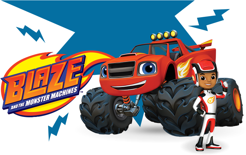Blaze And The Monster Machines Png (830x550), Png Download
