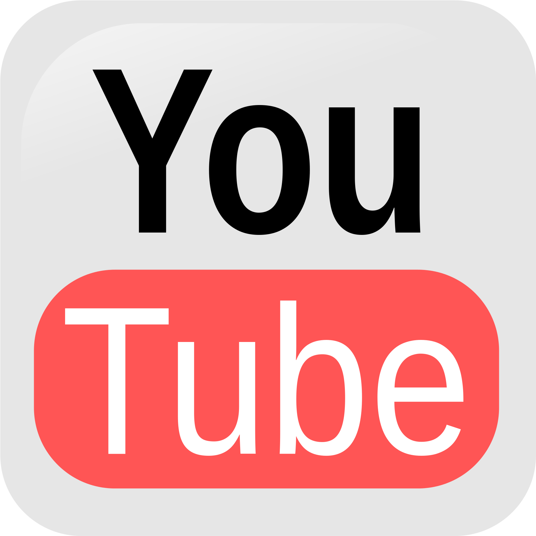Youtube2 - Mixtube (2000x2000), Png Download