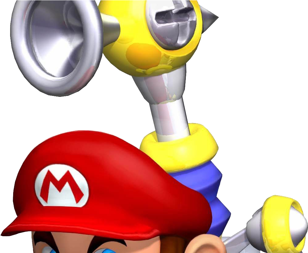 Mario Sunshine Mario Art (1288x827), Png Download