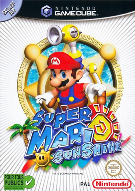 Super Mario Sunshine (768x768), Png Download
