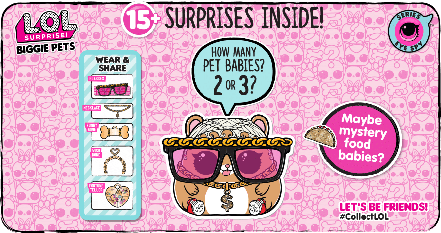 Lol Surprise Biggie Pets - Doll (960x539), Png Download