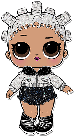 G 004 Fresh Glitter - Lol Fresh Doll (403x550), Png Download