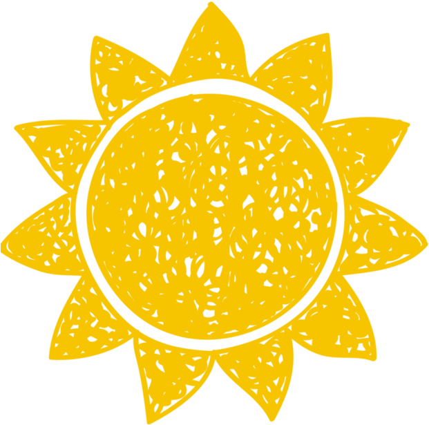 Clipart Sun Tangled - Weather And Climate Clipart (658x700), Png Download