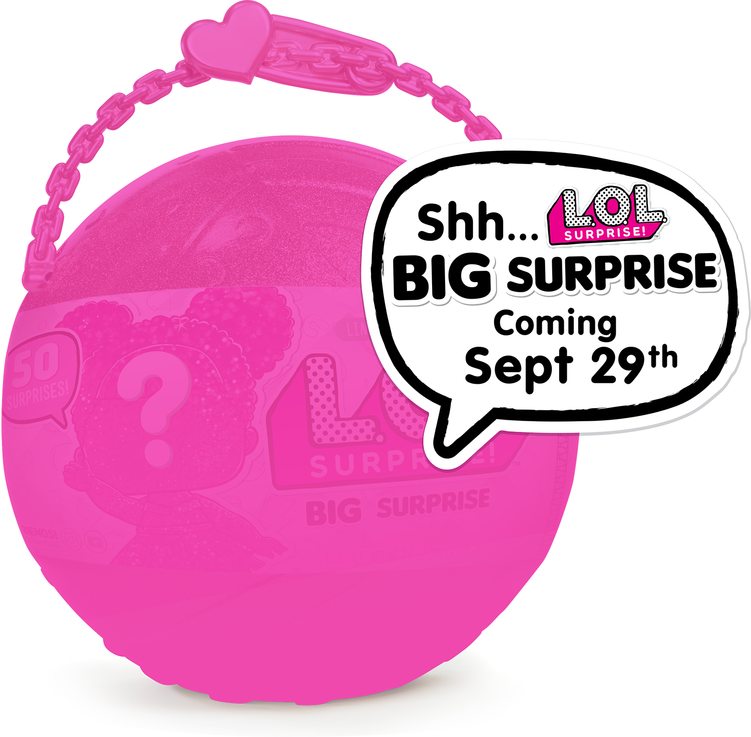 L - O - L - Surprise Big Surprise - Lol Surprise Bigger Surprise (1500x1473), Png Download