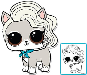Sur Fur Puppy Series 3 Wave 2 L - Lol Pets Sur Fur Puppy (401x314), Png Download