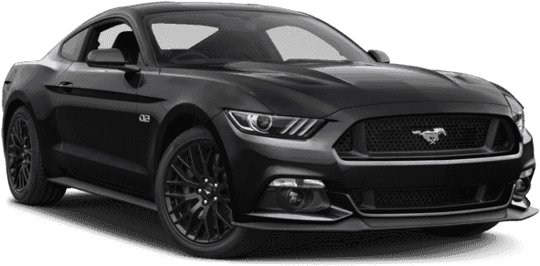 Black Mustang Png - 2017 Black Ford Mustang (640x480), Png Download