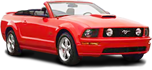 2008 Ford Mustang - Convertible (640x480), Png Download