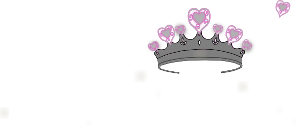 Silver Tiara Hi Clipart - Tiara (600x256), Png Download