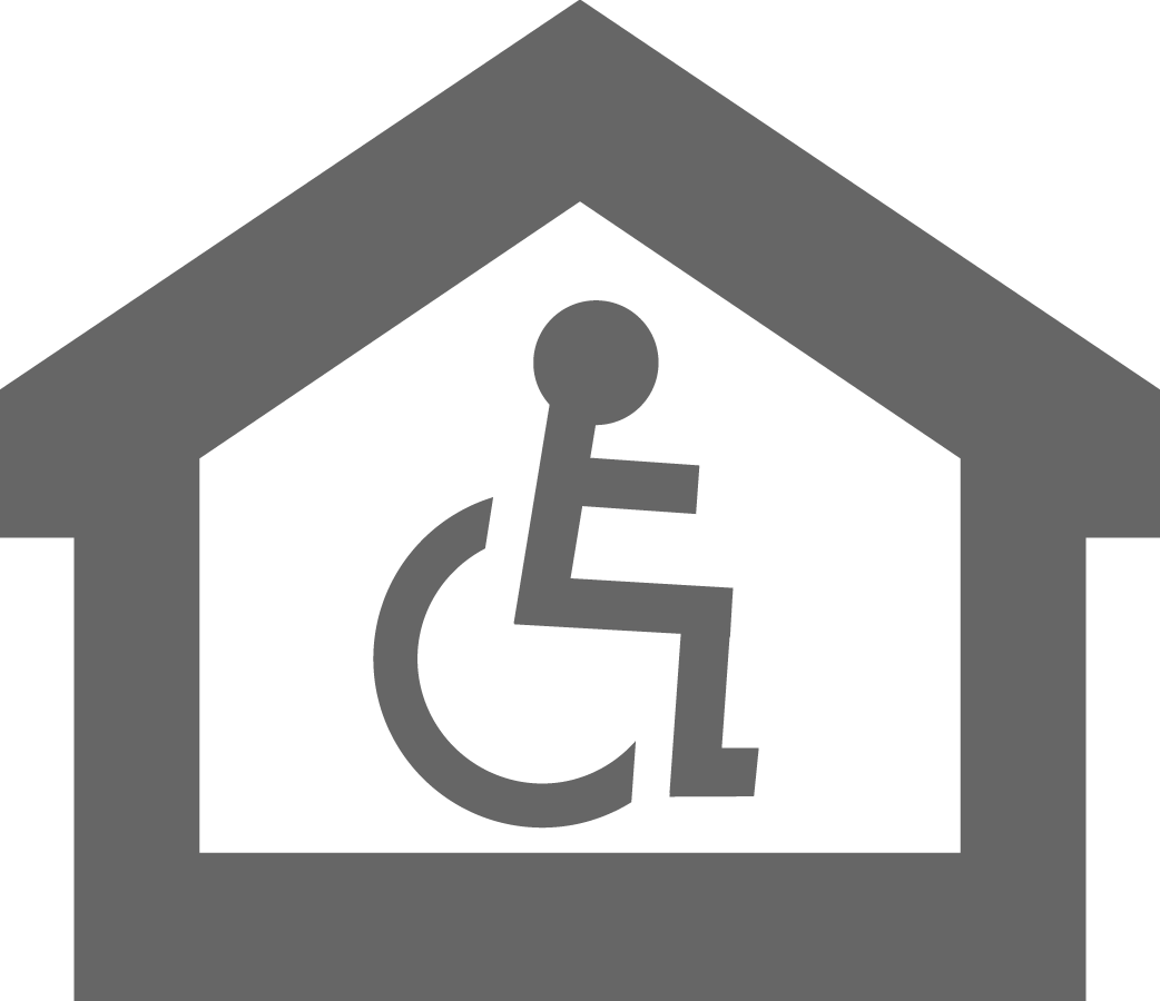More From My Site - Handicap Home Logo (1042x900), Png Download