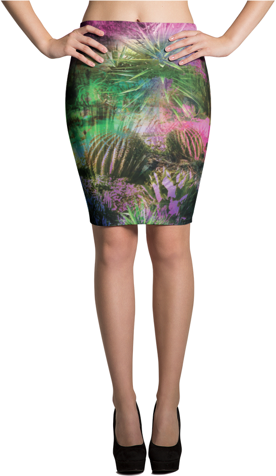Yucca Rostrata Pencil Skirt - Skirt Pencil African (1000x1000), Png Download