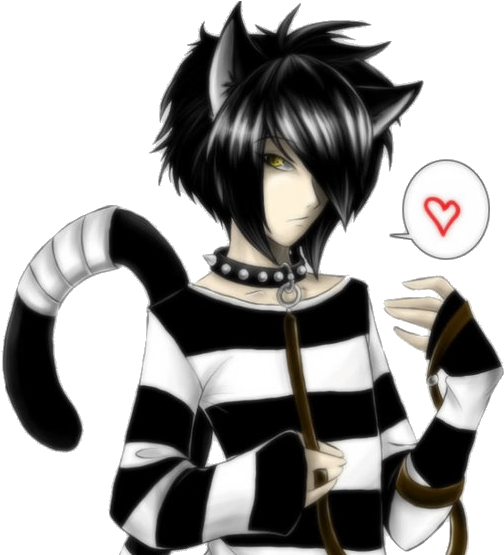 Neko - Grinny Cat Creepypasta Ita (511x554), Png Download