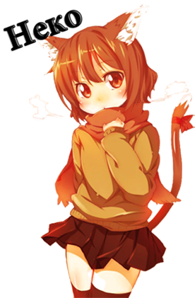 Neko - Catgirl (306x422), Png Download