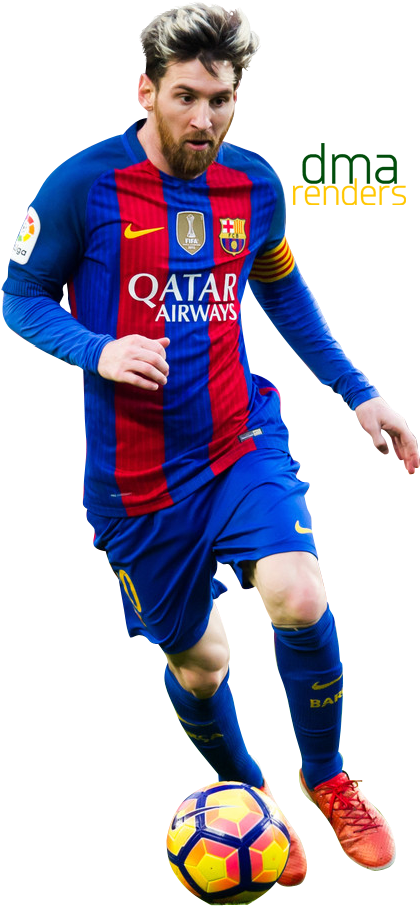 Soccer Player Messi Png - Football Player Messi Png (455x930), Png Download