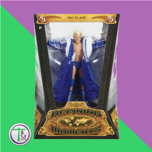 Wwe Defining Moments Action Figure - Ric Flair (533x800), Png Download