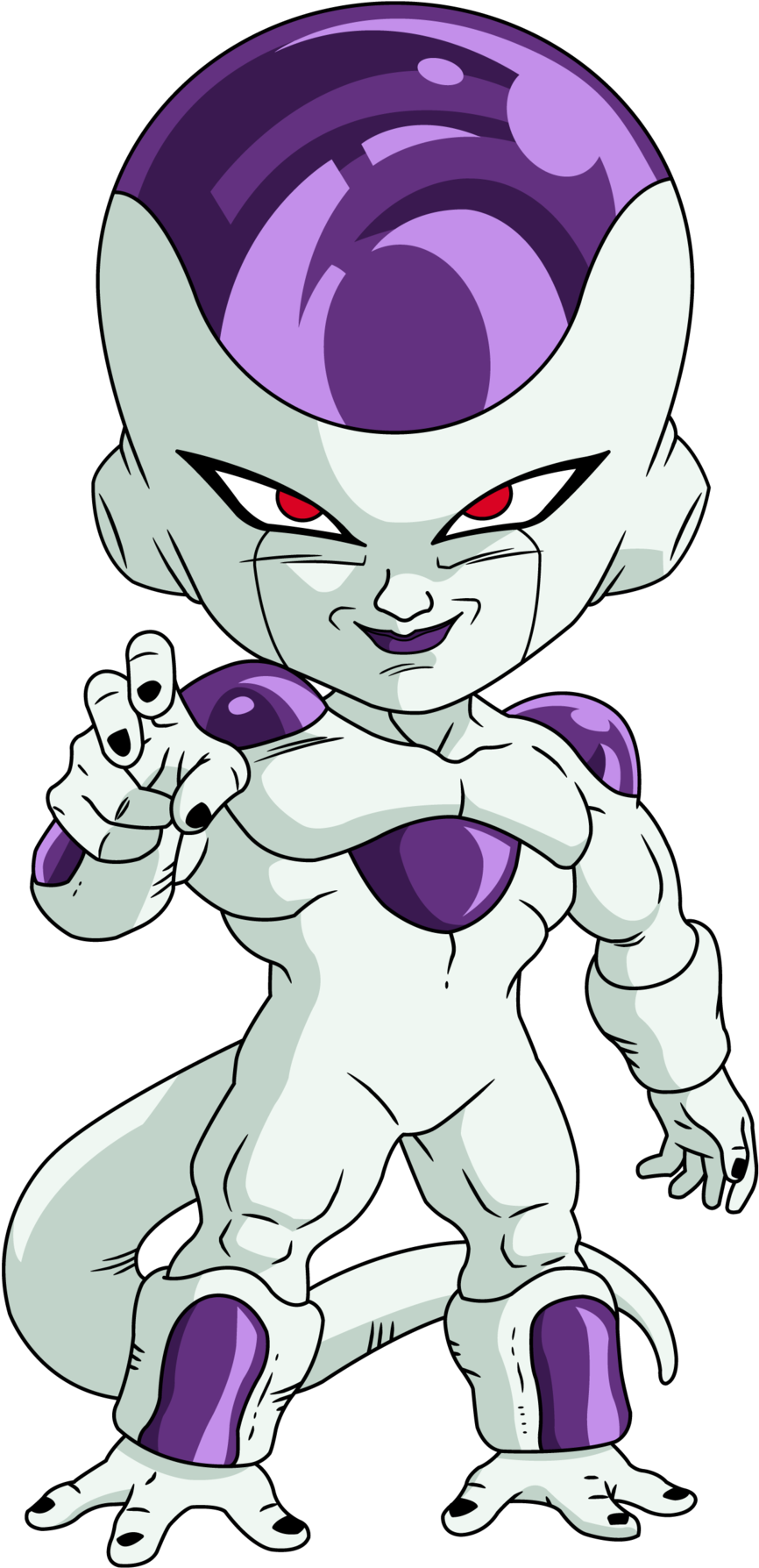 Lill Sweet Chibi Frieza - Dragon Ball (900x1813), Png Download