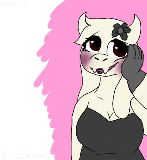 Drew A Fancy Goat Mom Cause I'm On A School Cruise - Cartoon (500x545), Png Download