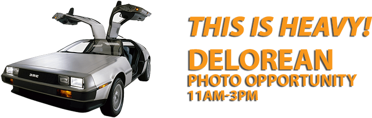 Delorean-749x250 - Back To The Future (749x250), Png Download