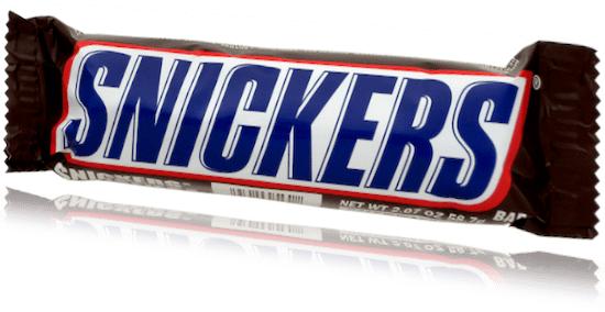 8 - Snickers - Snickers Chocolate Bar (550x284), Png Download