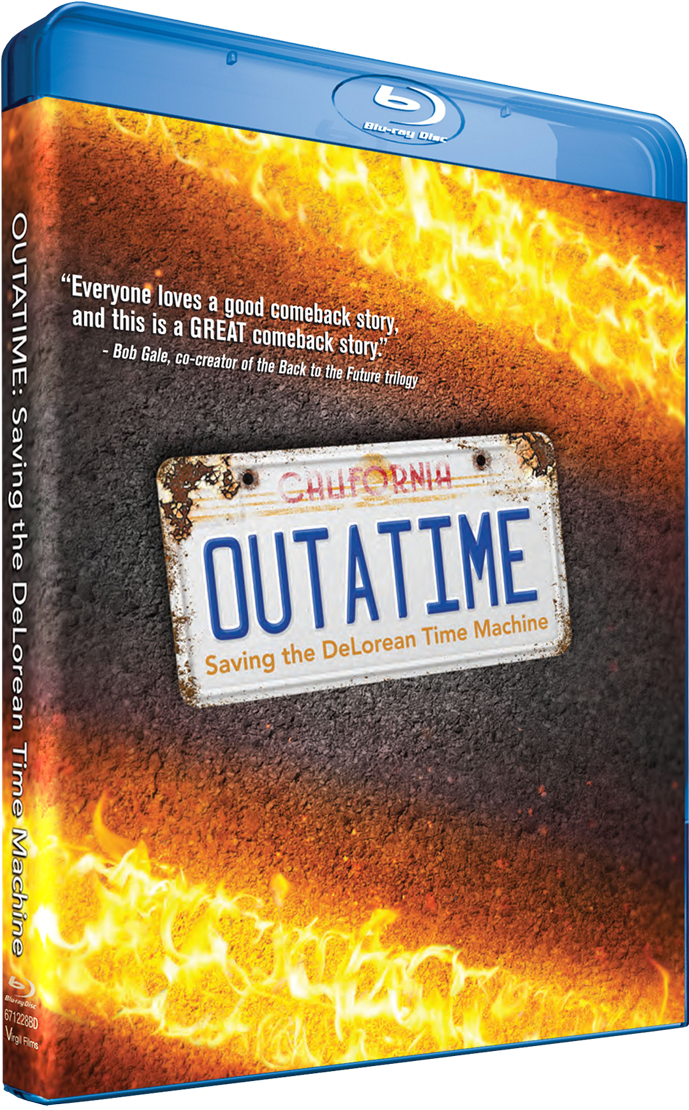 Virgil Films And Entertai Outatime -blu-ray (864x1152), Png Download
