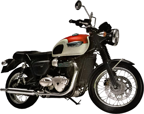 Bonneville T100 (615x480), Png Download