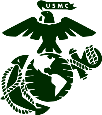 United States Marine Corps Eagle, Globe & Anchor (ega) - Small Eagle Globe And Anchor (400x400), Png Download