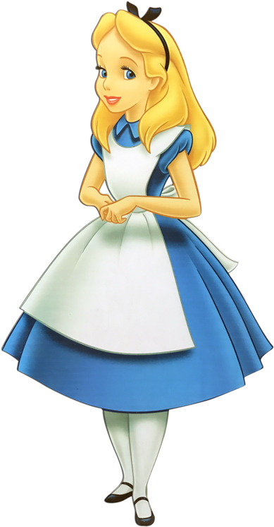 Alice Standee - Alice In Wonderland Disney Tutu Dress (620x827), Png Download
