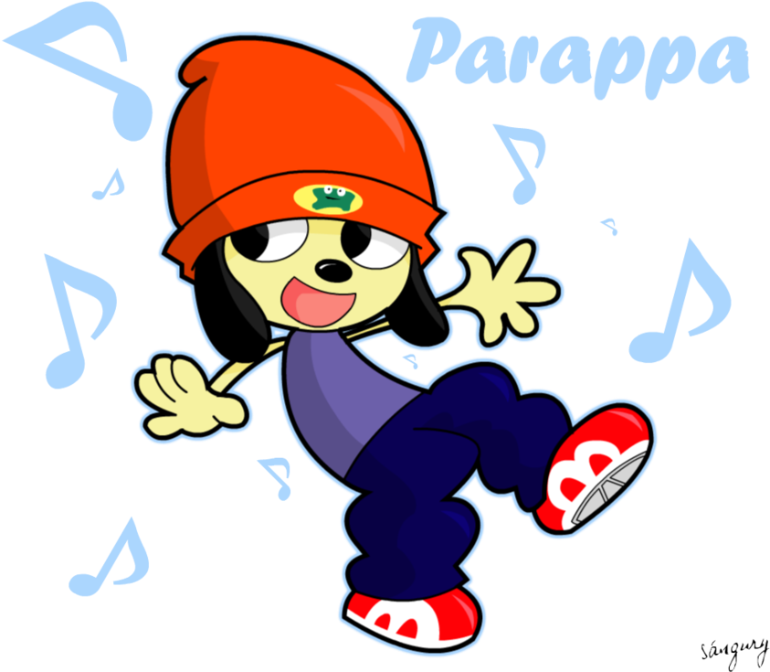 Parappa The Rapper By Sangury-d59vjdc - Parappa The Rapper Parappa (900x771), Png Download