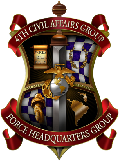 4th Civil Affairs Group (441x603), Png Download
