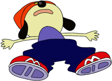 I Can't Believe Parappa Is Died - Parappa The Rapper Dead (500x463), Png Download
