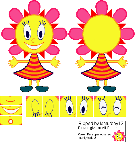 Sunny Funny - Parappa The Rapper Sunny Funny (472x500), Png Download