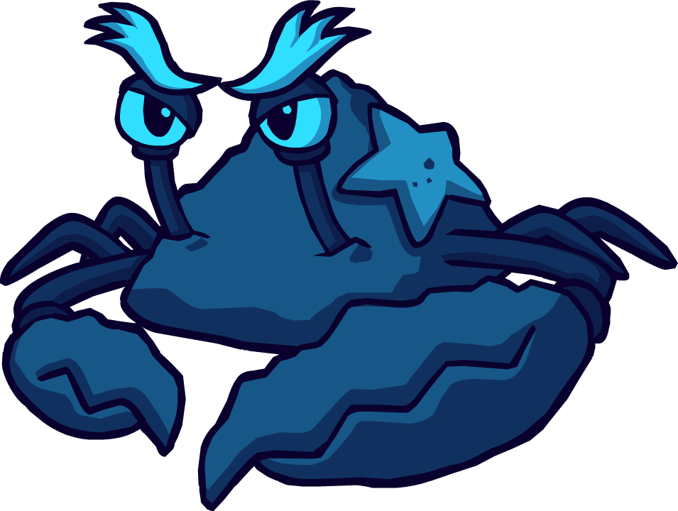 Clientphoneshape77 - Blue Crab Png Cartoon (955x720), Png Download
