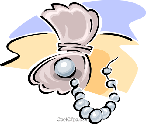 Pearl Necklace With Pearl - Mat 13 44 52 (480x408), Png Download