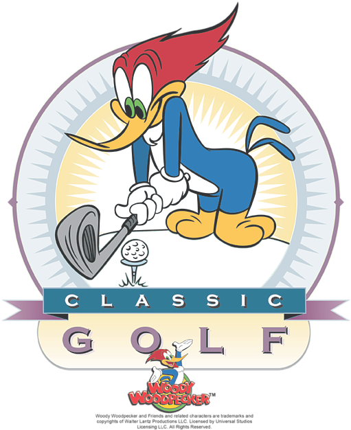Click And Drag To Re-position The Image, If Desired - Woody Woodpecker Golf (600x635), Png Download