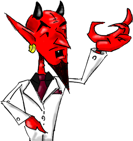 Satan Png Free Download - Satan Png (434x466), Png Download