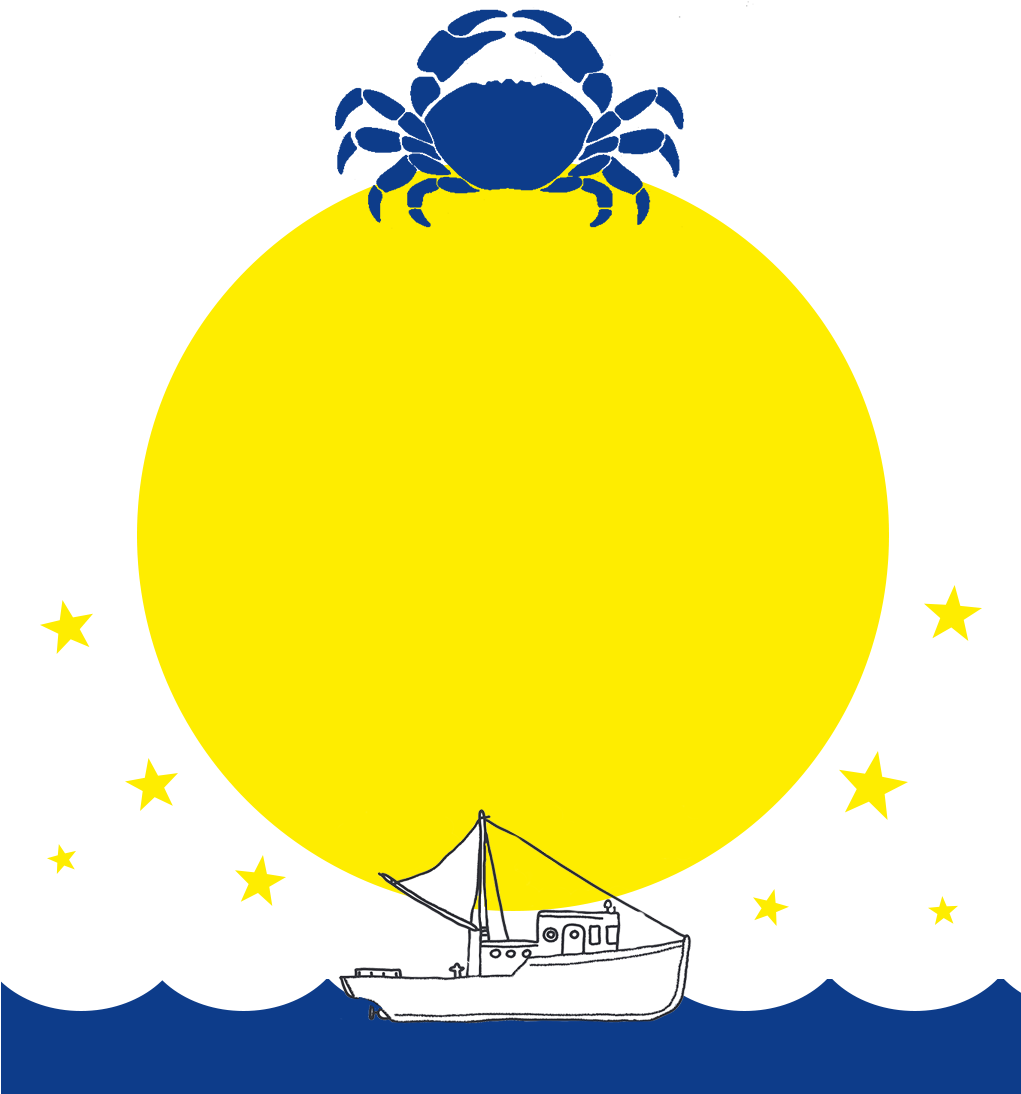 Blue Crab Yellow Background 800 Boat - Under Armour (1020x1100), Png Download