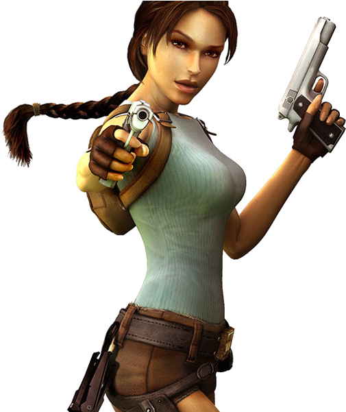 Lara Croft Transparent Background Png - Easy Tomb Raider Costume (630x600), Png Download