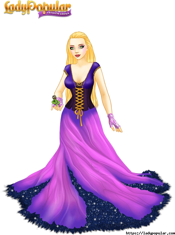 Image - Lady Popular Fashion Arena Disney Princess Outfit (600x800), Png Download
