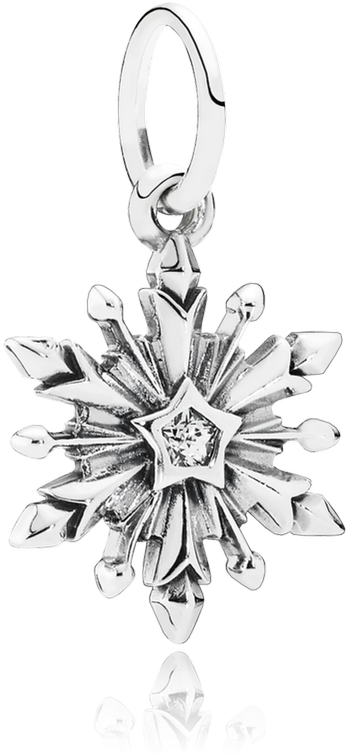 Disney, Frozen Snowflake - Pandora Disney, Frozen Snowflake (999x999), Png Download