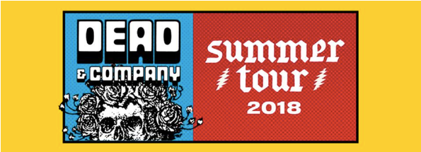 Tickets For Dead & Company At Dodgers Stadium W/ Signed - Dead And Company 2018 (594x354), Png Download