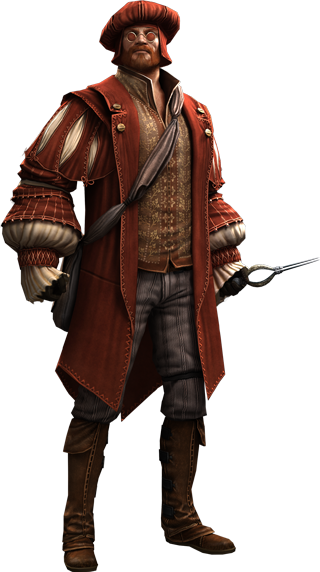 Char Engineer - Assassin's Creed Brotherhood Engineer (320x572), Png Download