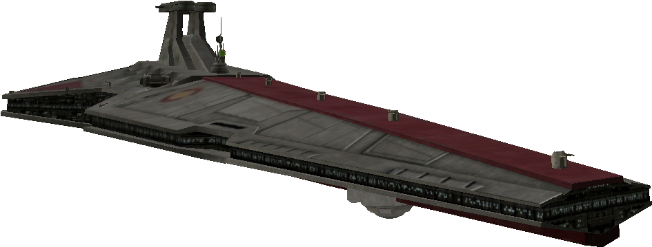 Republic Attack Cruiser - Star Wars Venator Png (962x369), Png Download