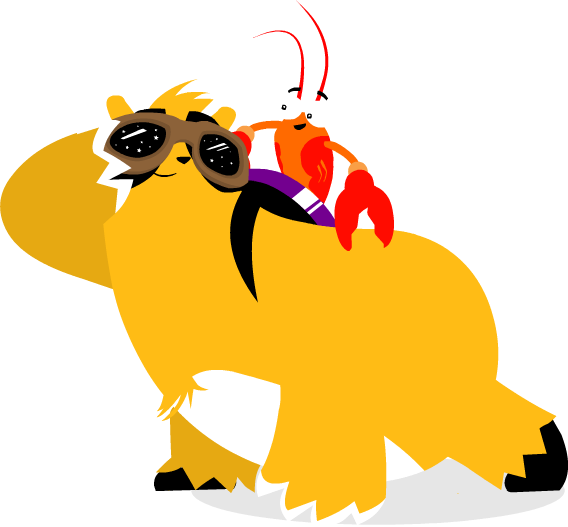 In Episode Three, "time To Get Fit" Premiering Friday - Tinkershrimp & Dutch (568x527), Png Download