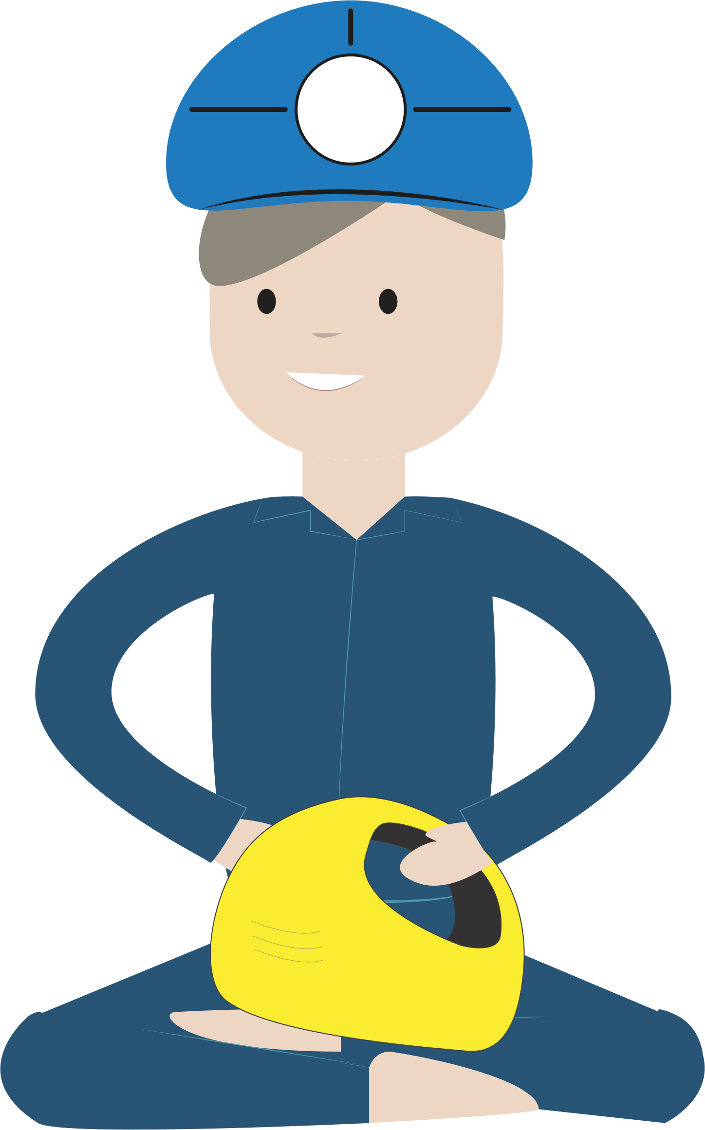This Free Icons Png Design Of Female Engineer (1448x2322), Png Download