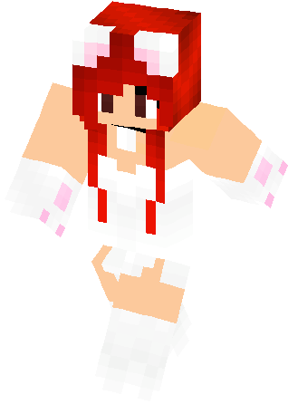 Erza Scarlet Sexy Kitty Skin (317x453), Png Download