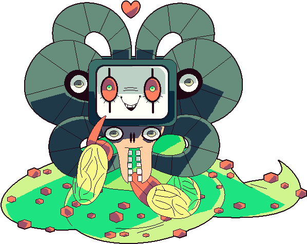 Undertale Omegaflowey - Undertale Omega Flowey Cute (601x506), Png Download